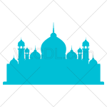 تحميل مجاني لتصميم قبة المسجد والمئذنة بصيغة فيكتور